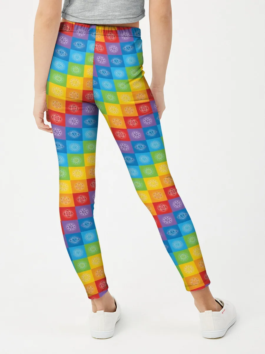 Леггинсы для девочки / Чакры