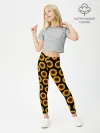 Леггинсы для девочки / ПОДСОЛНУХИ | РАСТЕНИЯ