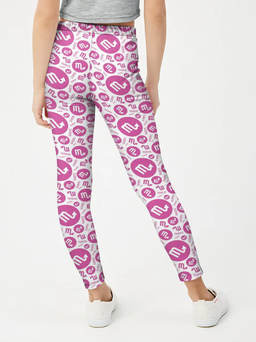 Леггинсы для девочки / Скорпион