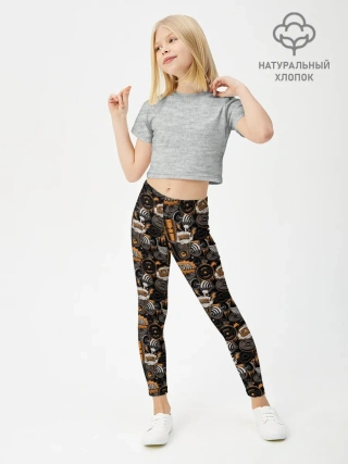 Леггинсы для девочки / Качалка