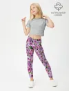 Леггинсы для девочки / СИРЕНЬ | VIOLET LILAC