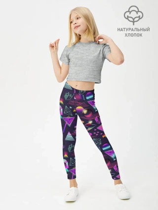 Леггинсы для девочки / Vaporwave art