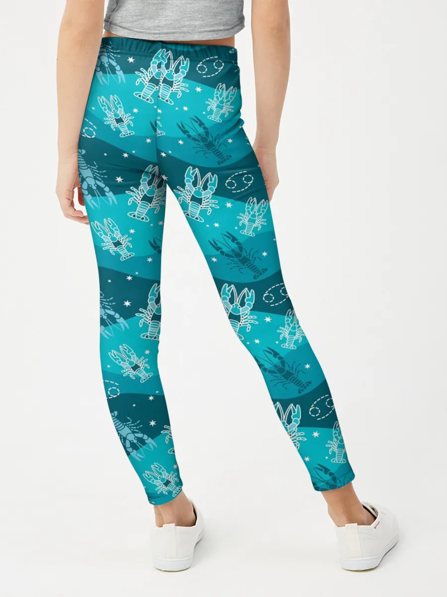 Леггинсы для девочки / Рак