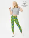 Леггинсы для девочки / Киви