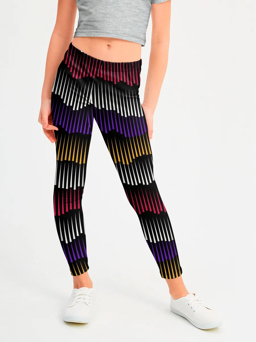 Леггинсы для девочки / Волны