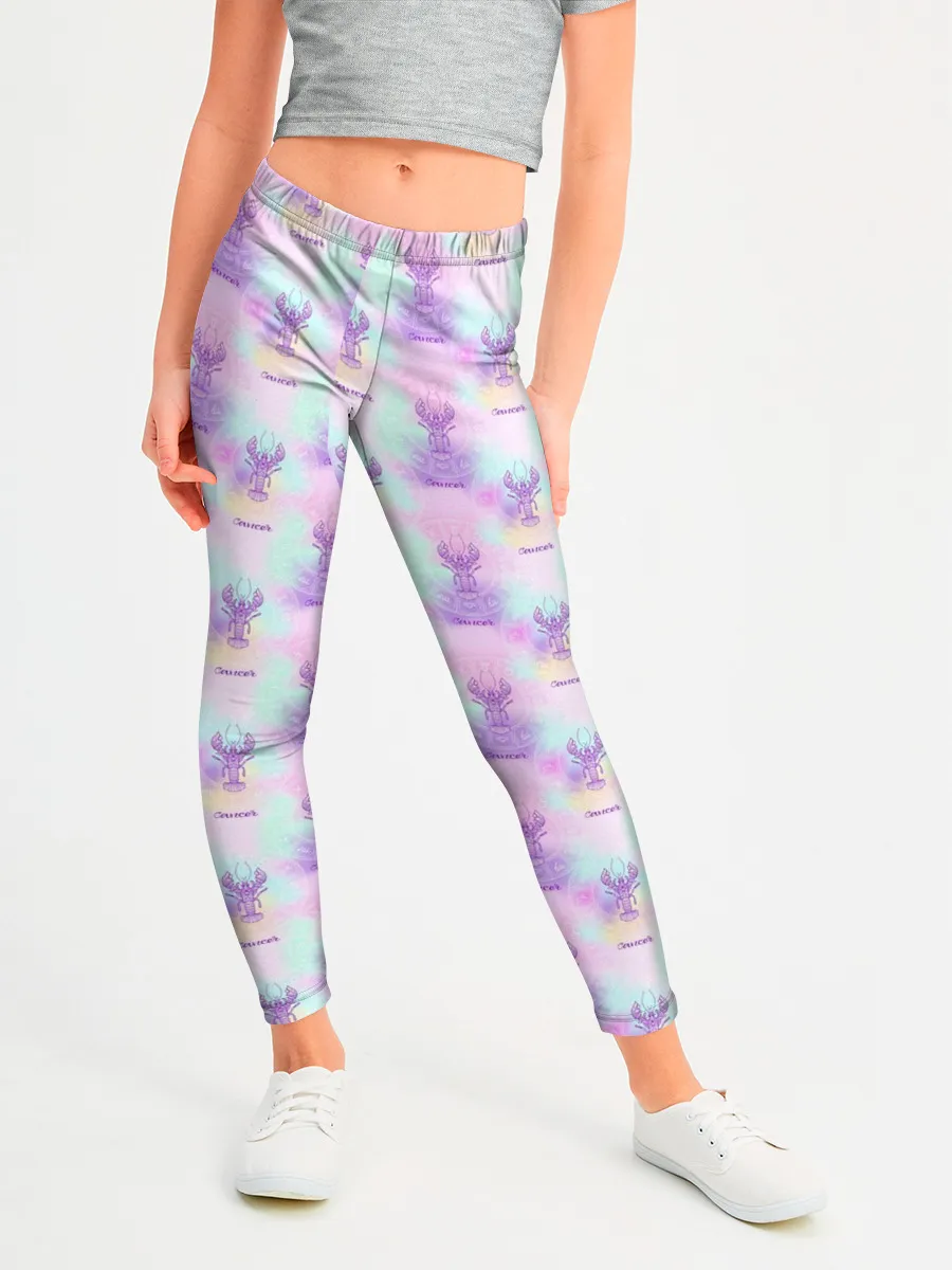 Леггинсы для девочки / Рак