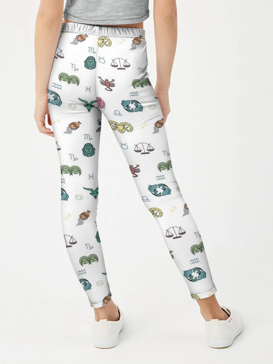 Леггинсы для девочки / Знаки Зодиака