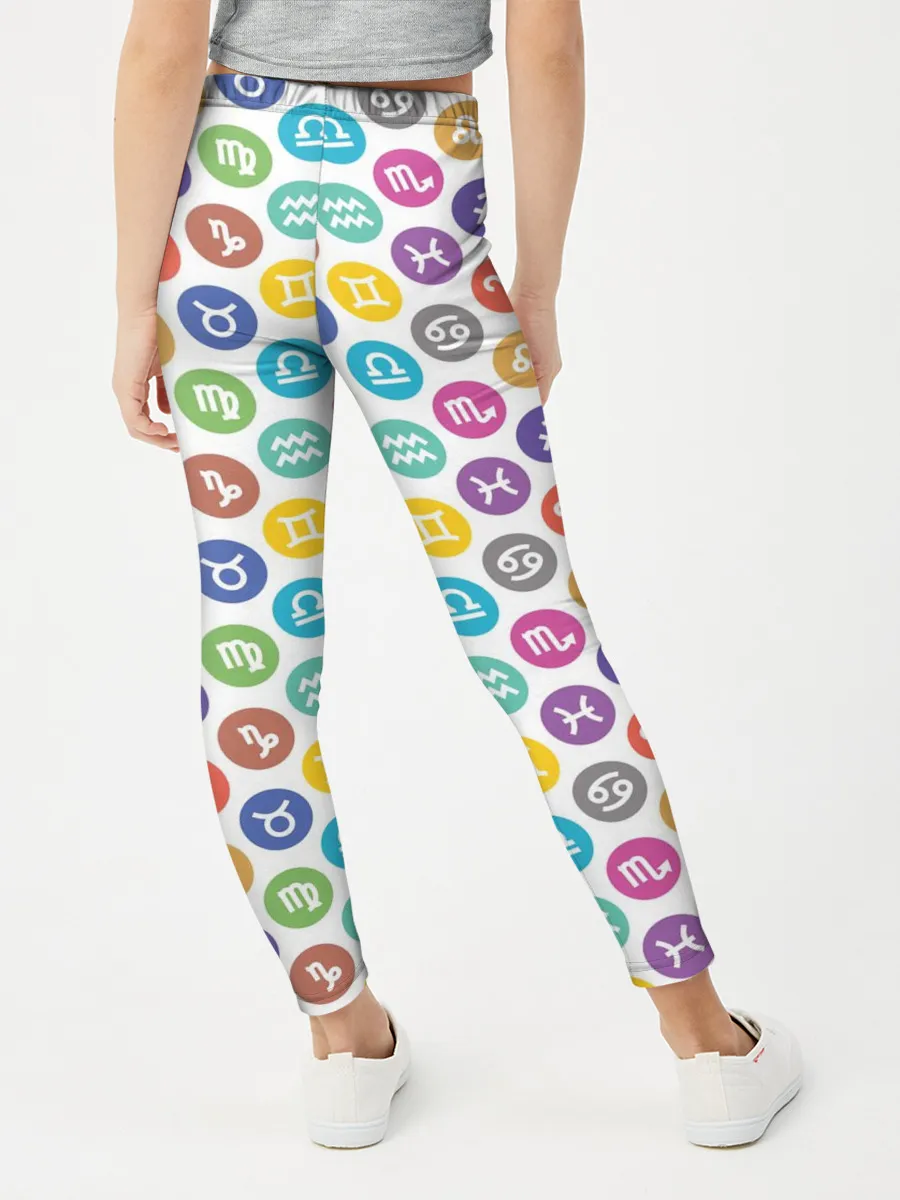 Леггинсы для девочки / Знаки Зодиака