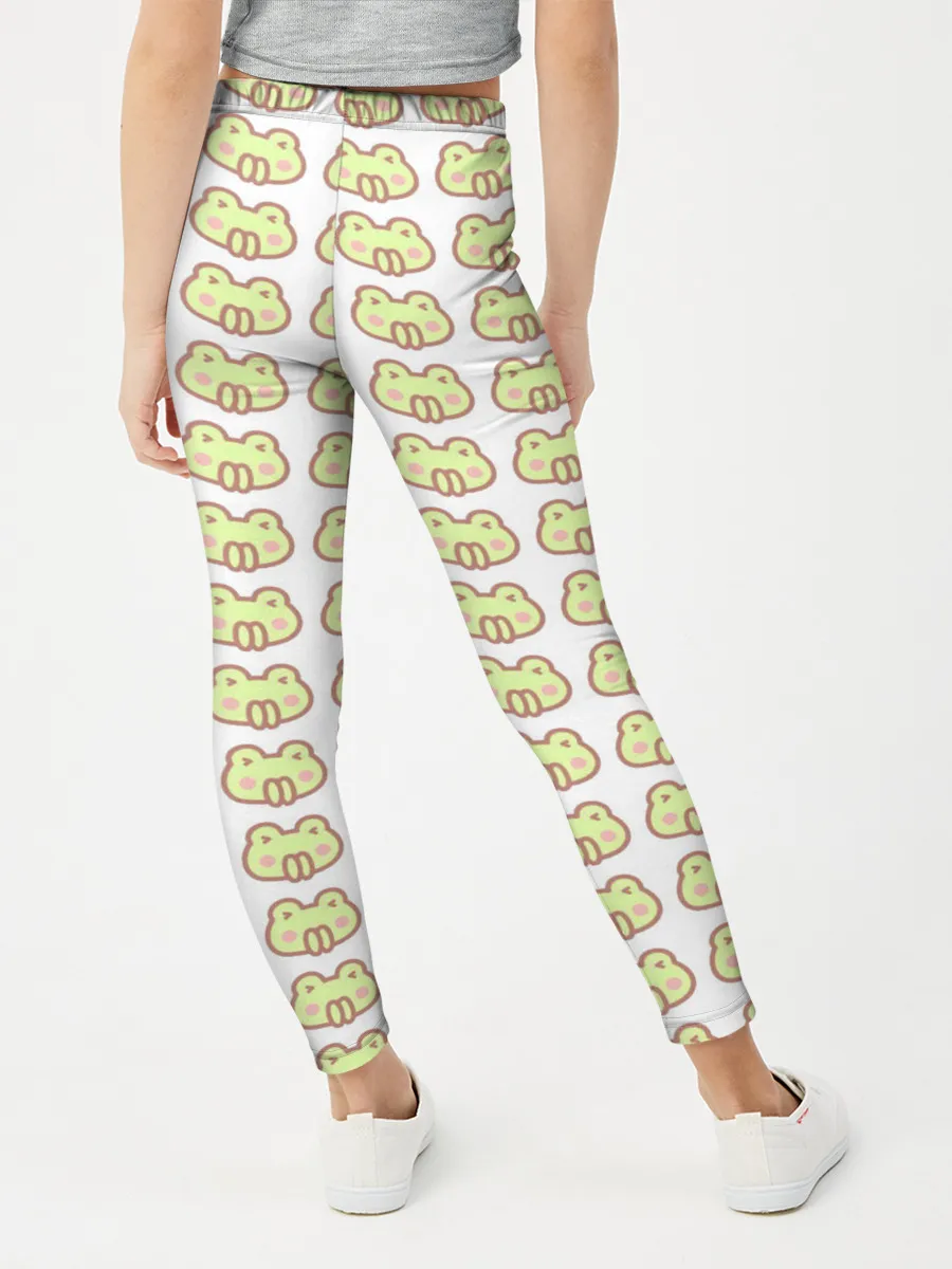 Леггинсы для девочки / лягушечки