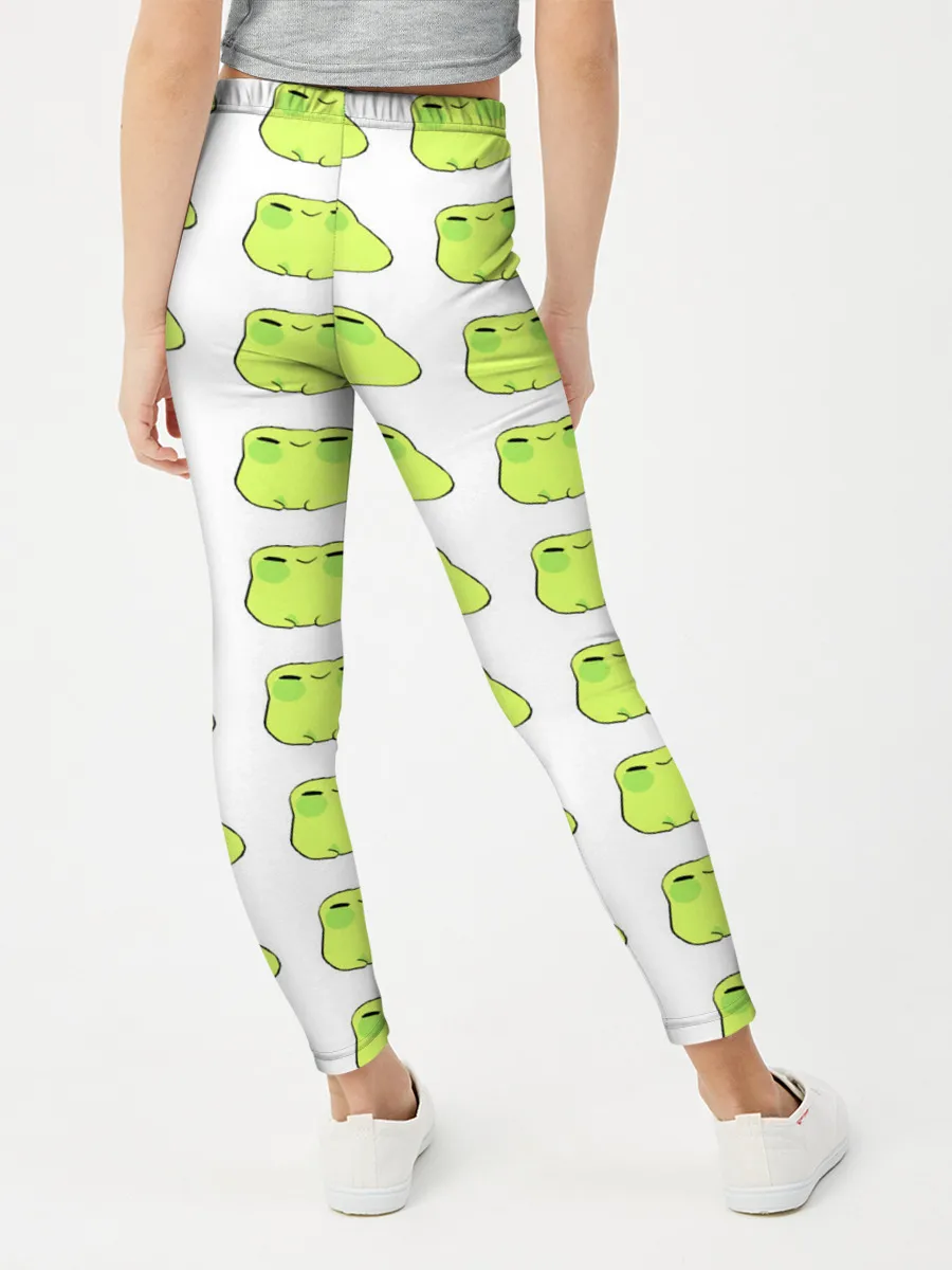 Леггинсы для девочки / лягушечки