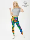 Леггинсы для девочки / ЯРКИЕ ЦВЕТЫ