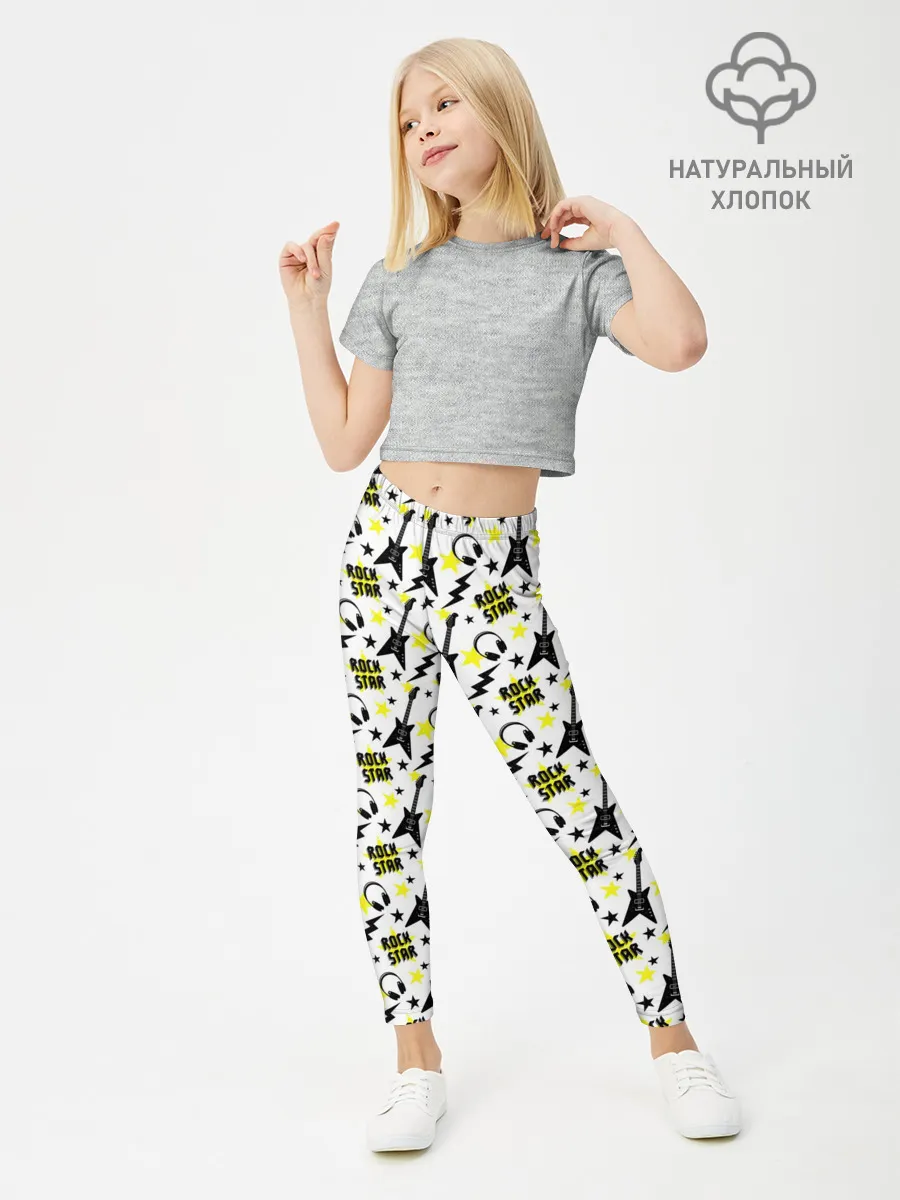 Леггинсы для девочки / Rock Star