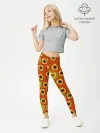 Леггинсы для девочки / Древний африканский узор