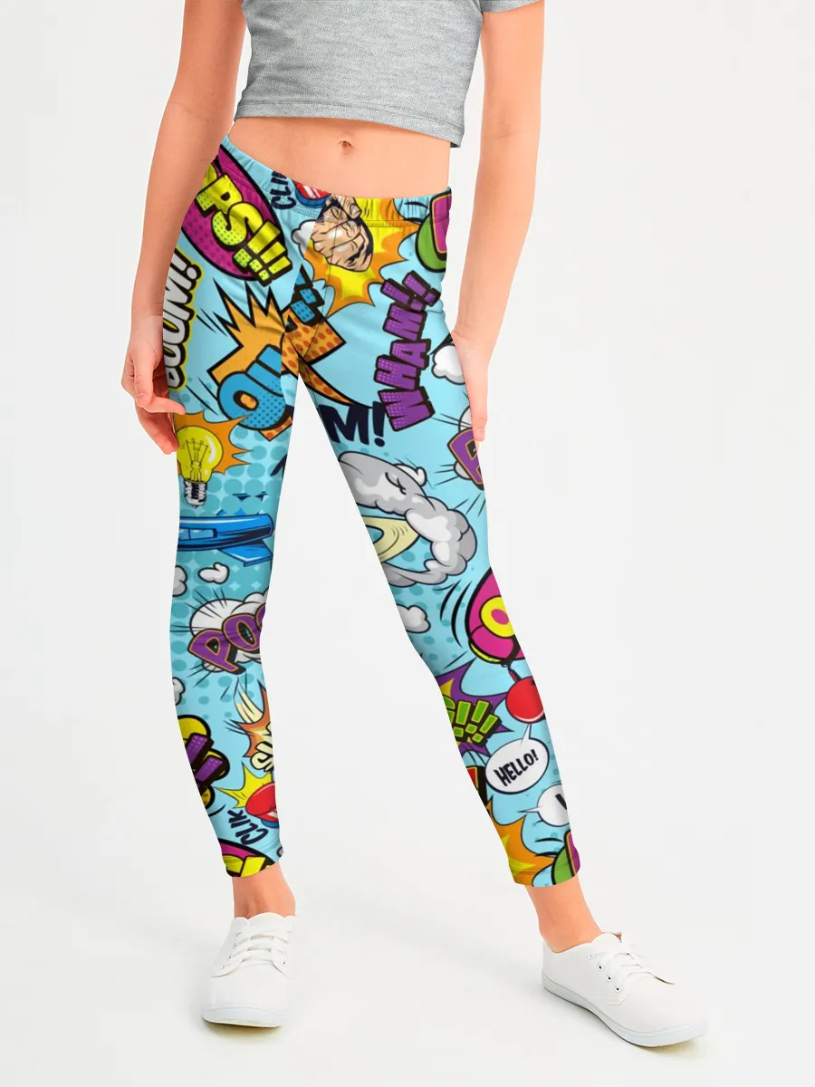 Леггинсы для девочки / Комиксы