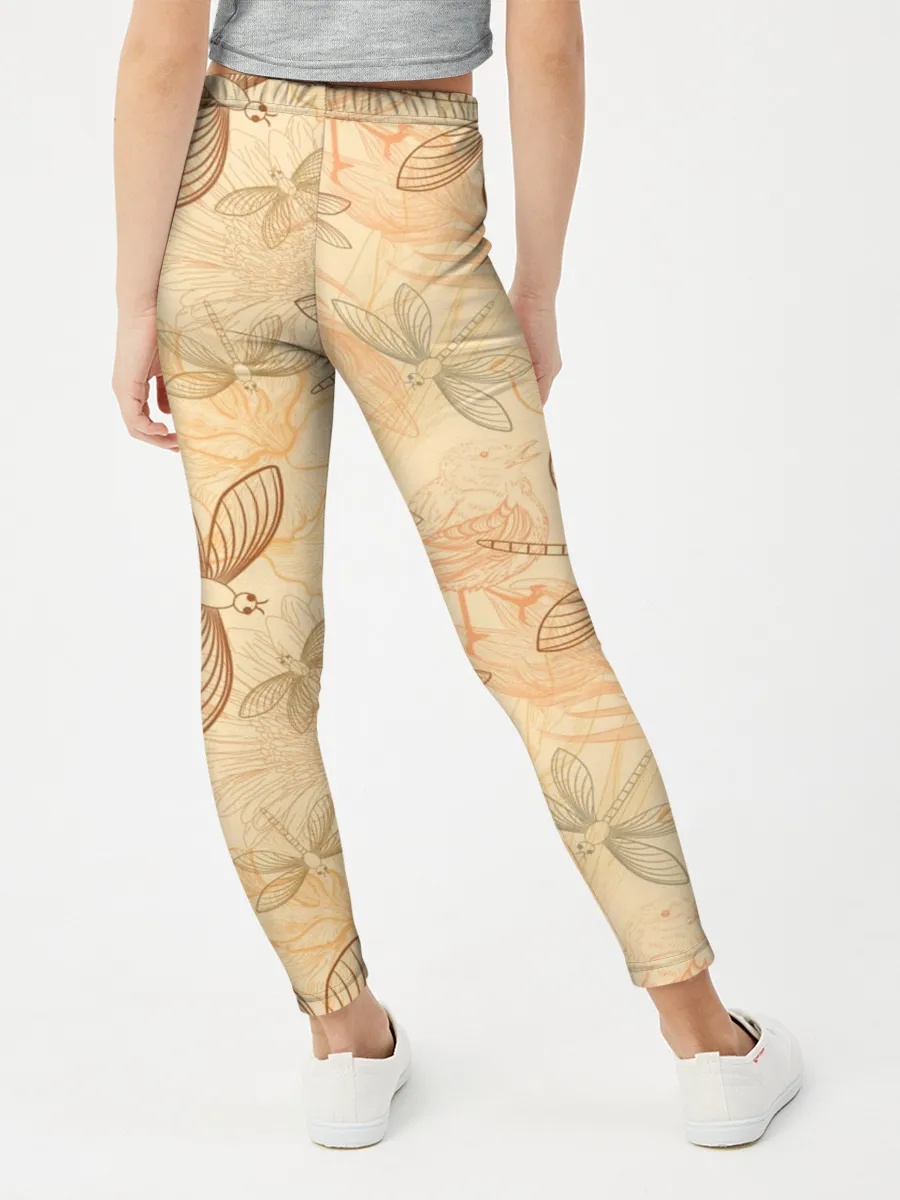 Леггинсы для девочки / Стрекоза