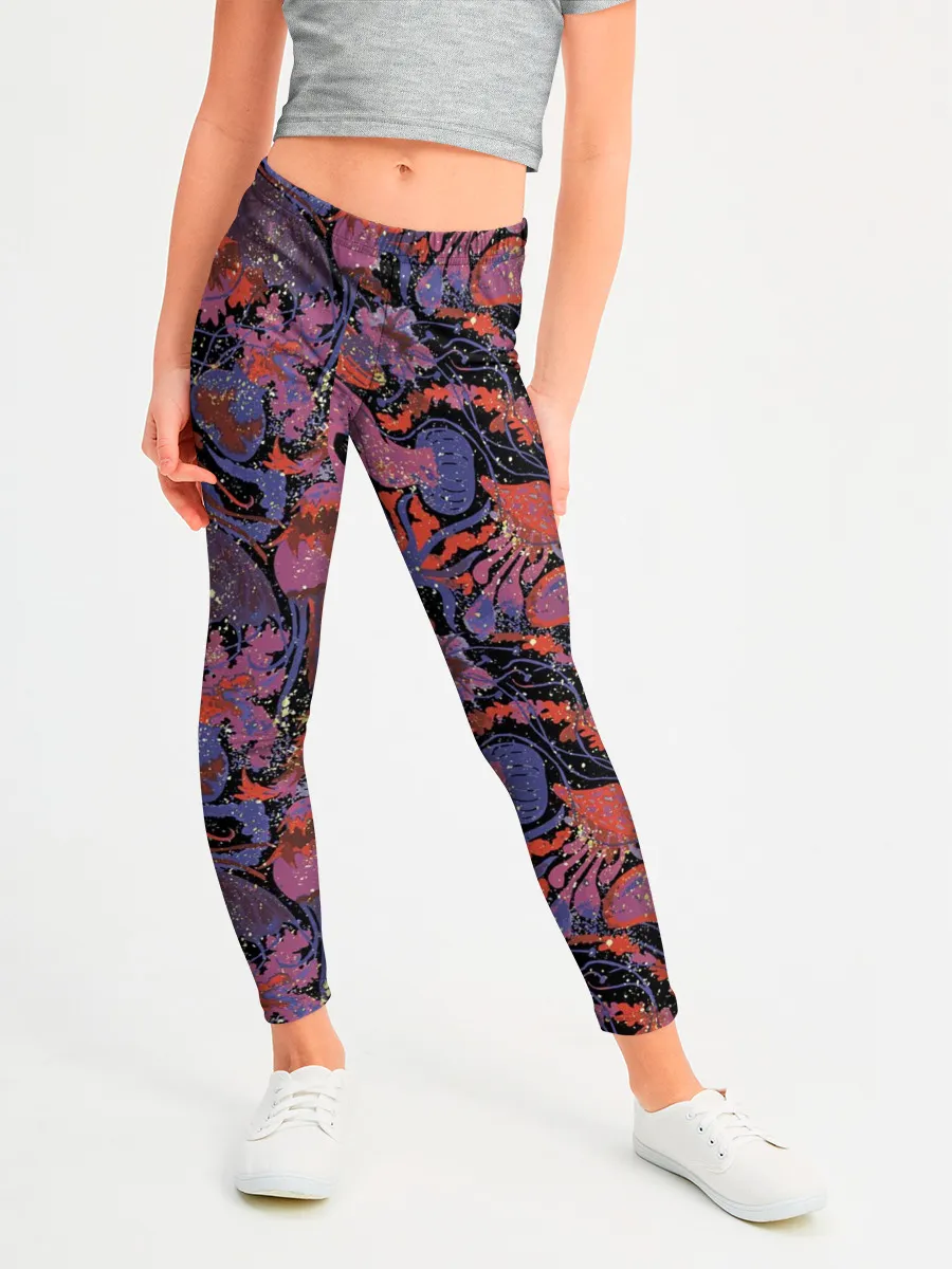 Леггинсы для девочки / Медузы