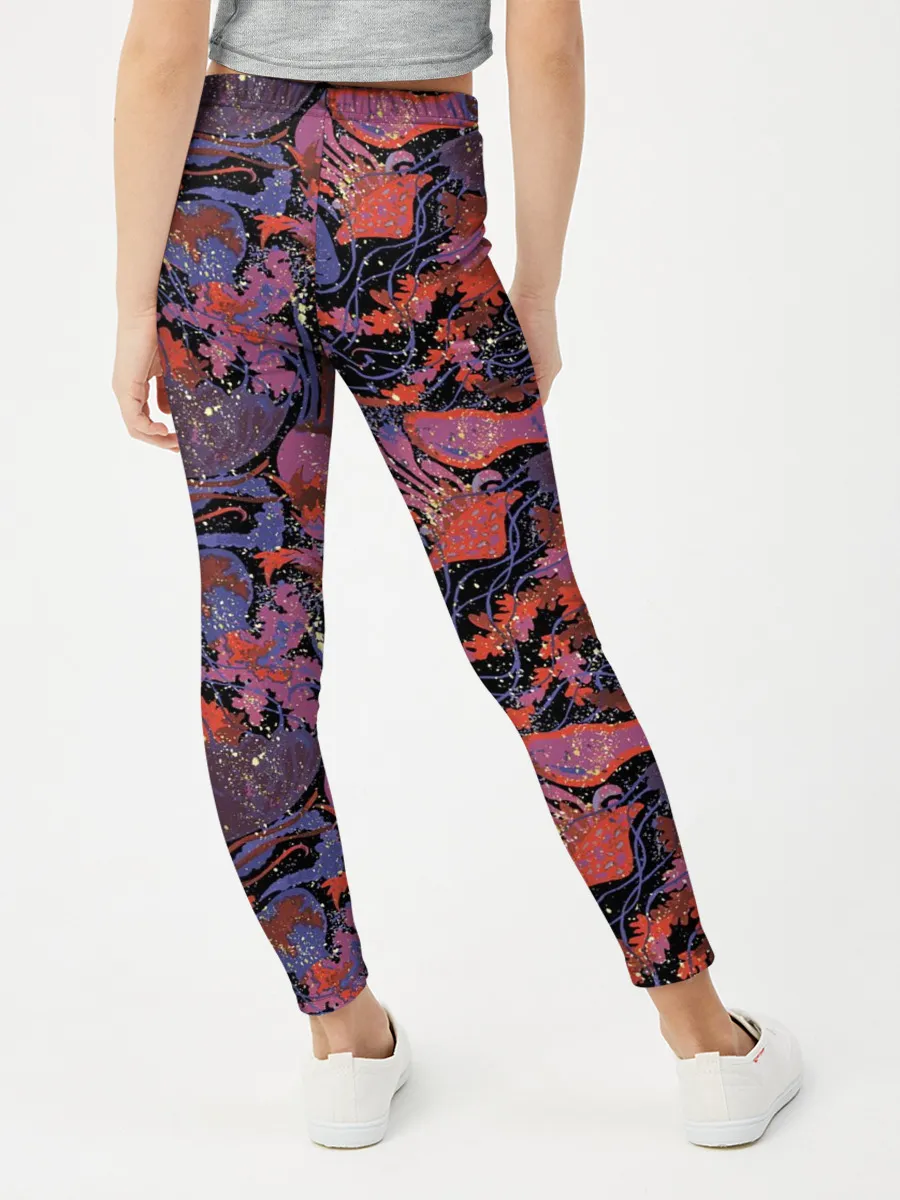 Леггинсы для девочки / Медузы