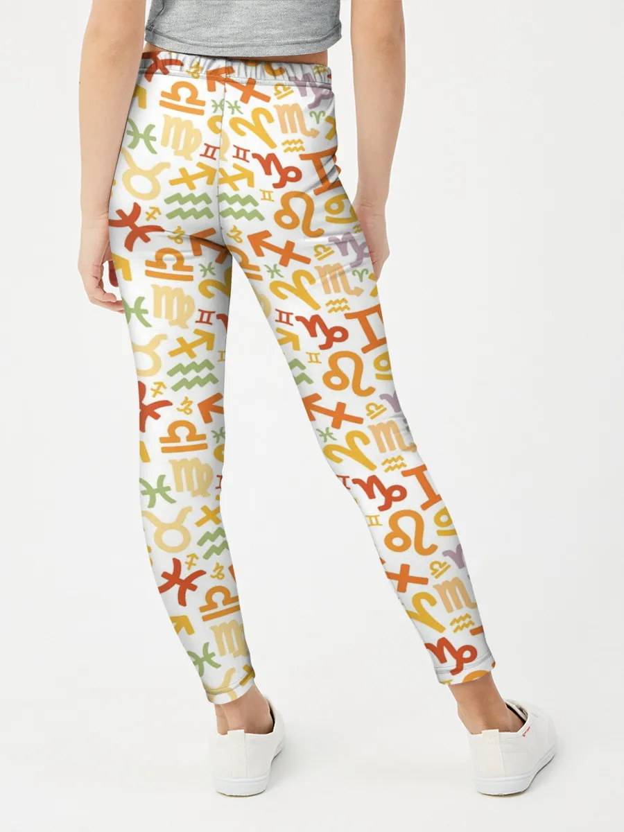 Леггинсы для девочки / Знаки Зодиака