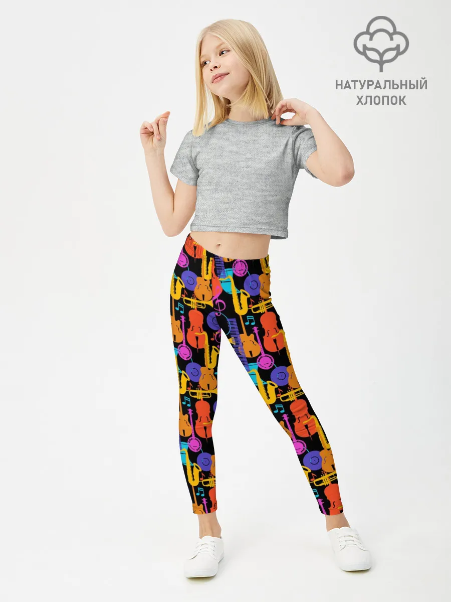Леггинсы для девочки / Джаз