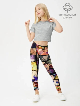 Леггинсы для девочки / КЛИНОК РАССЕКАЮЩИЙ ДЕМОНОВ