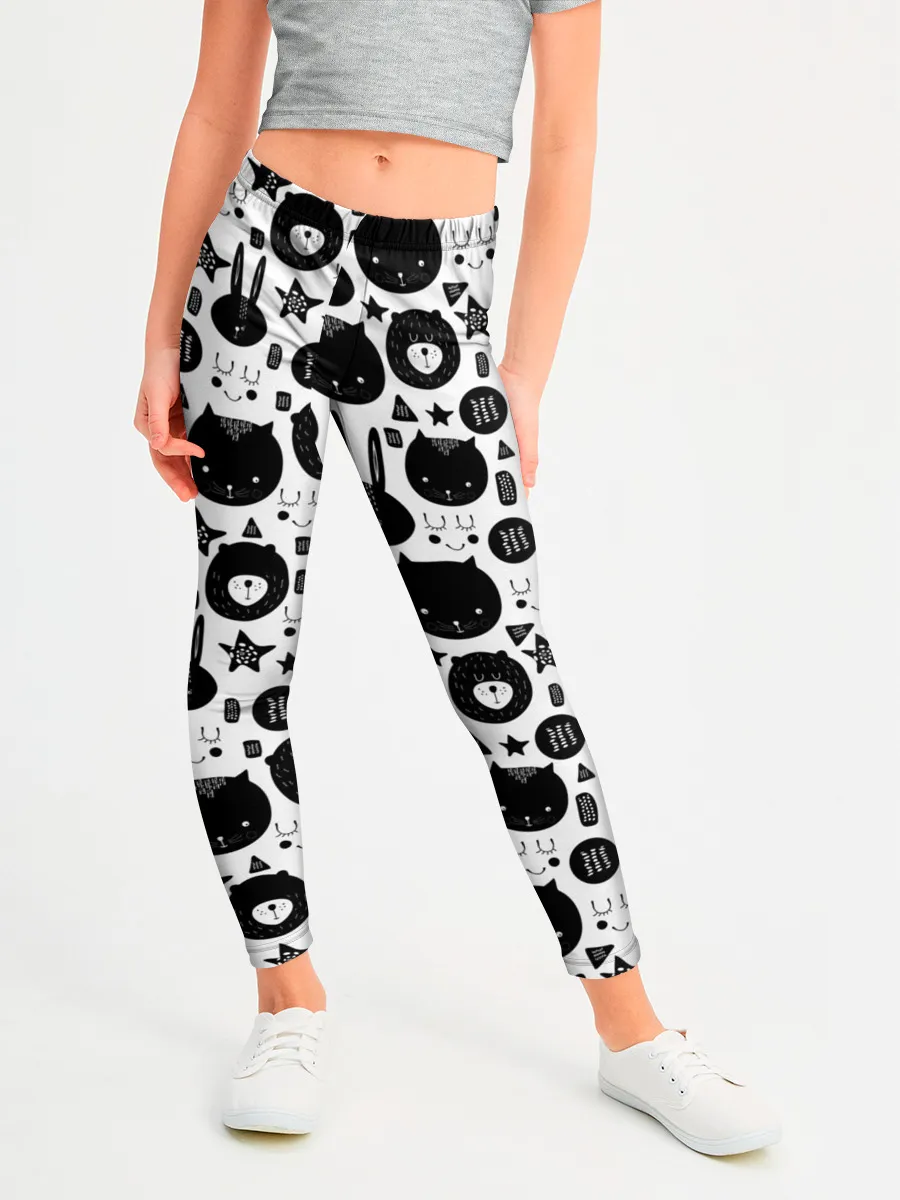 Леггинсы для девочки / Мультяшки
