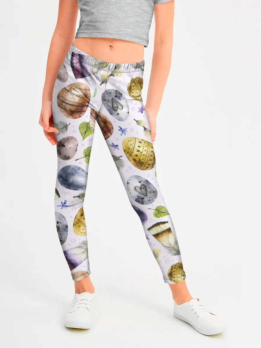 Леггинсы для девочки / Пасха