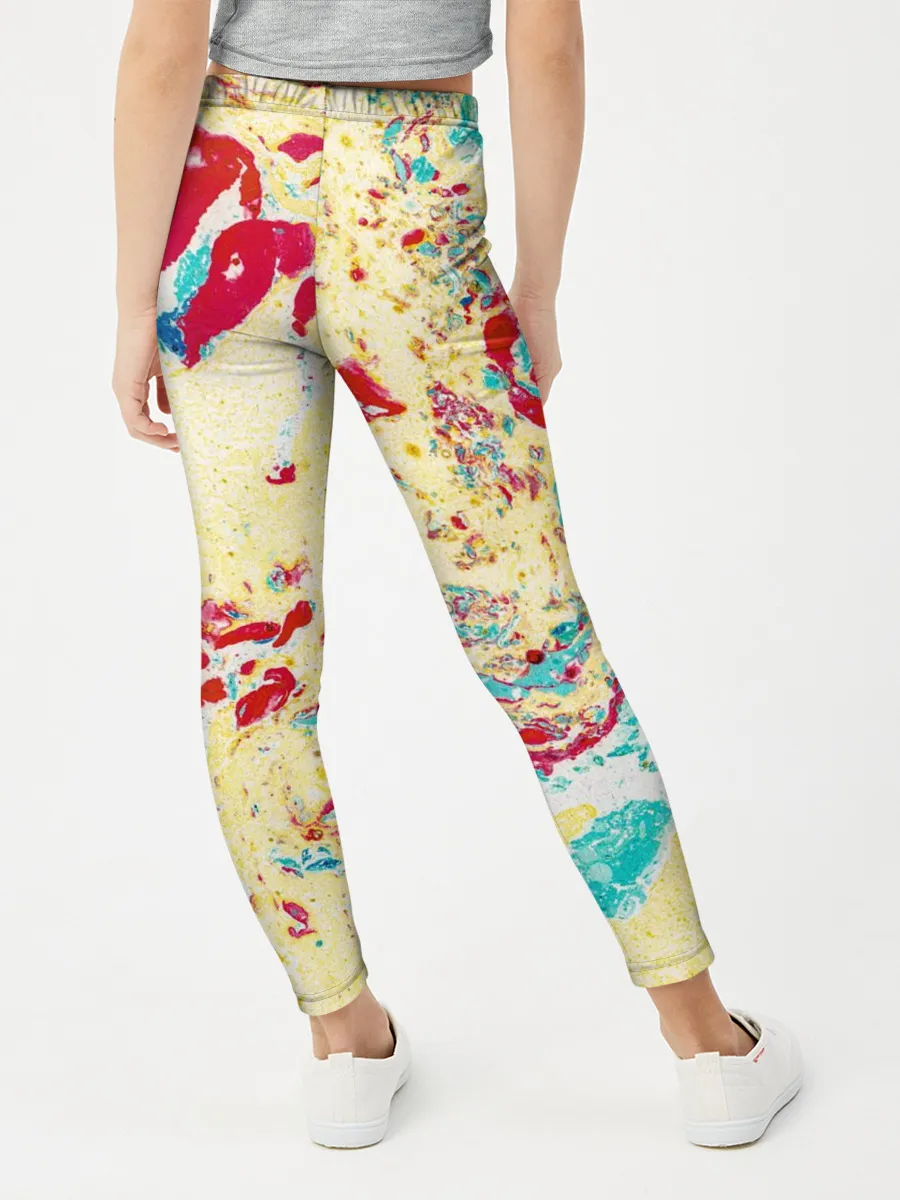 Леггинсы для девочки / Текстура