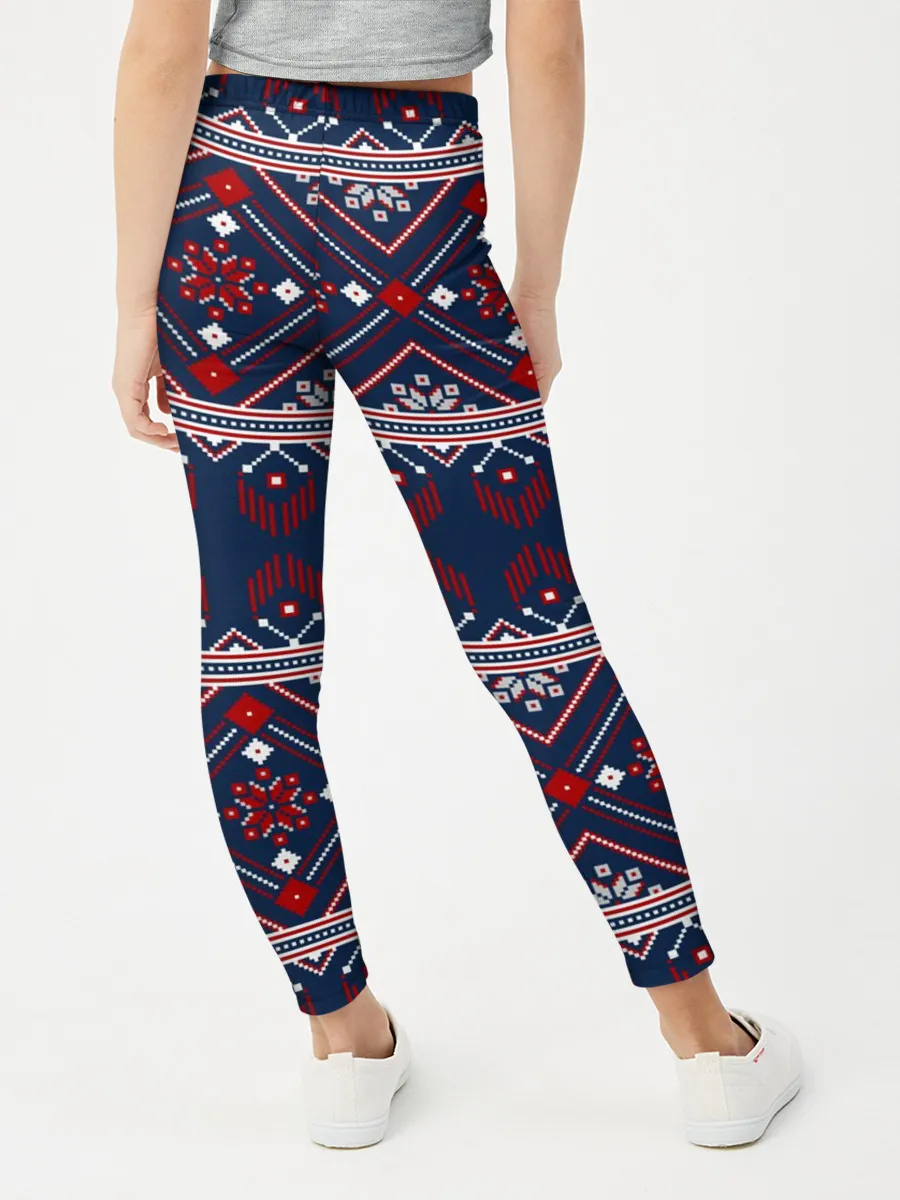 Леггинсы для девочки / Русские народные узоры
