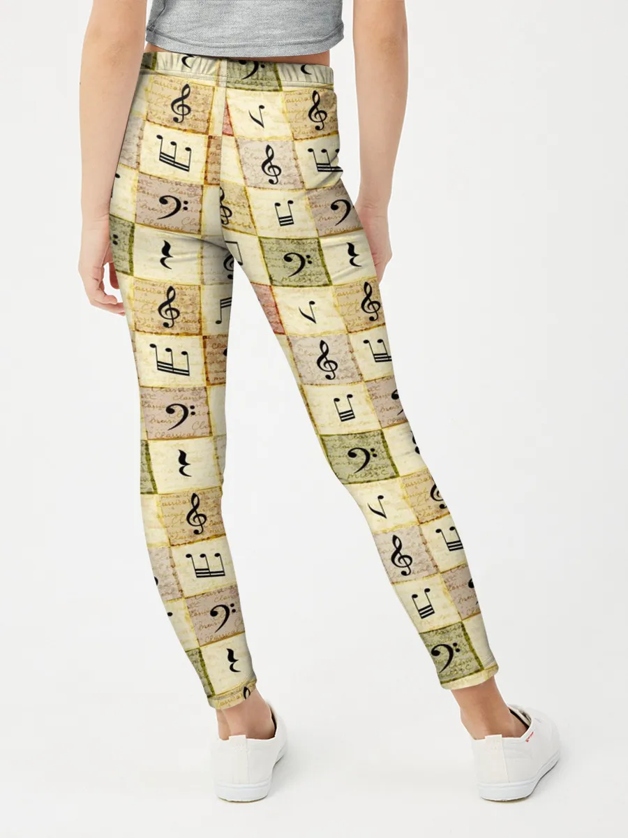 Леггинсы для девочки / Музыкант