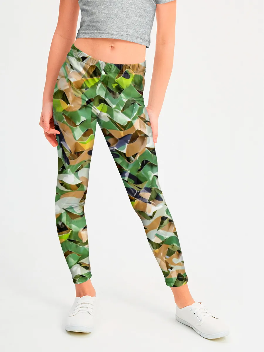 Леггинсы для девочки / Пейнтбол