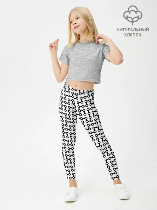 Леггинсы для девочки / Велосипедная цепь