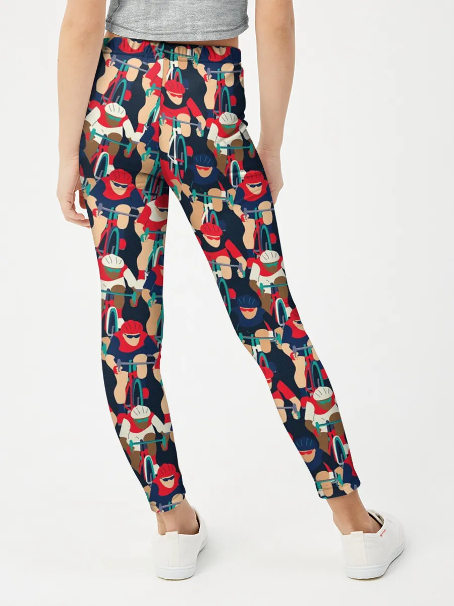 Леггинсы для девочки / Велогонка