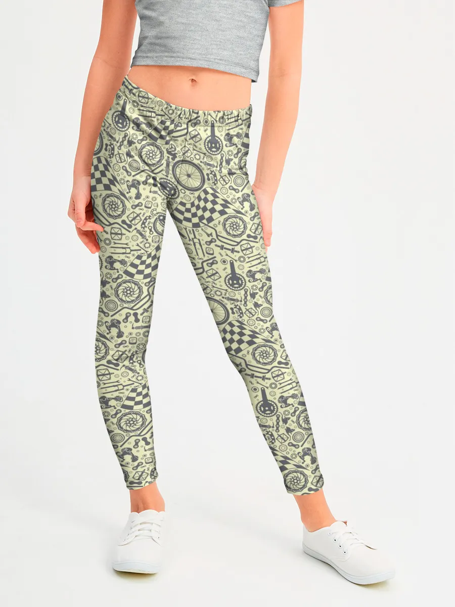 Леггинсы для девочки / Велосипедные части