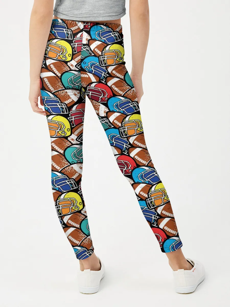 Леггинсы для девочки / Американский Футбол