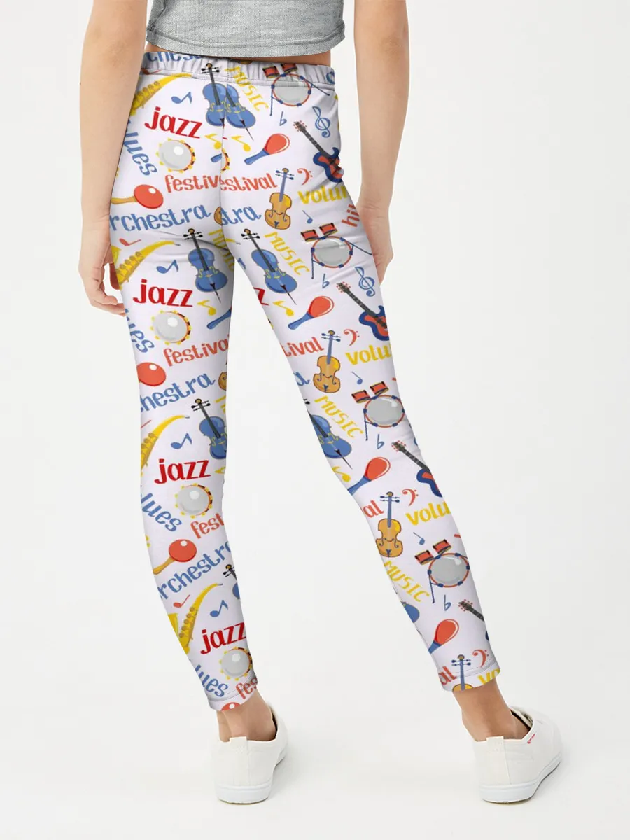 Леггинсы для девочки / Музыка