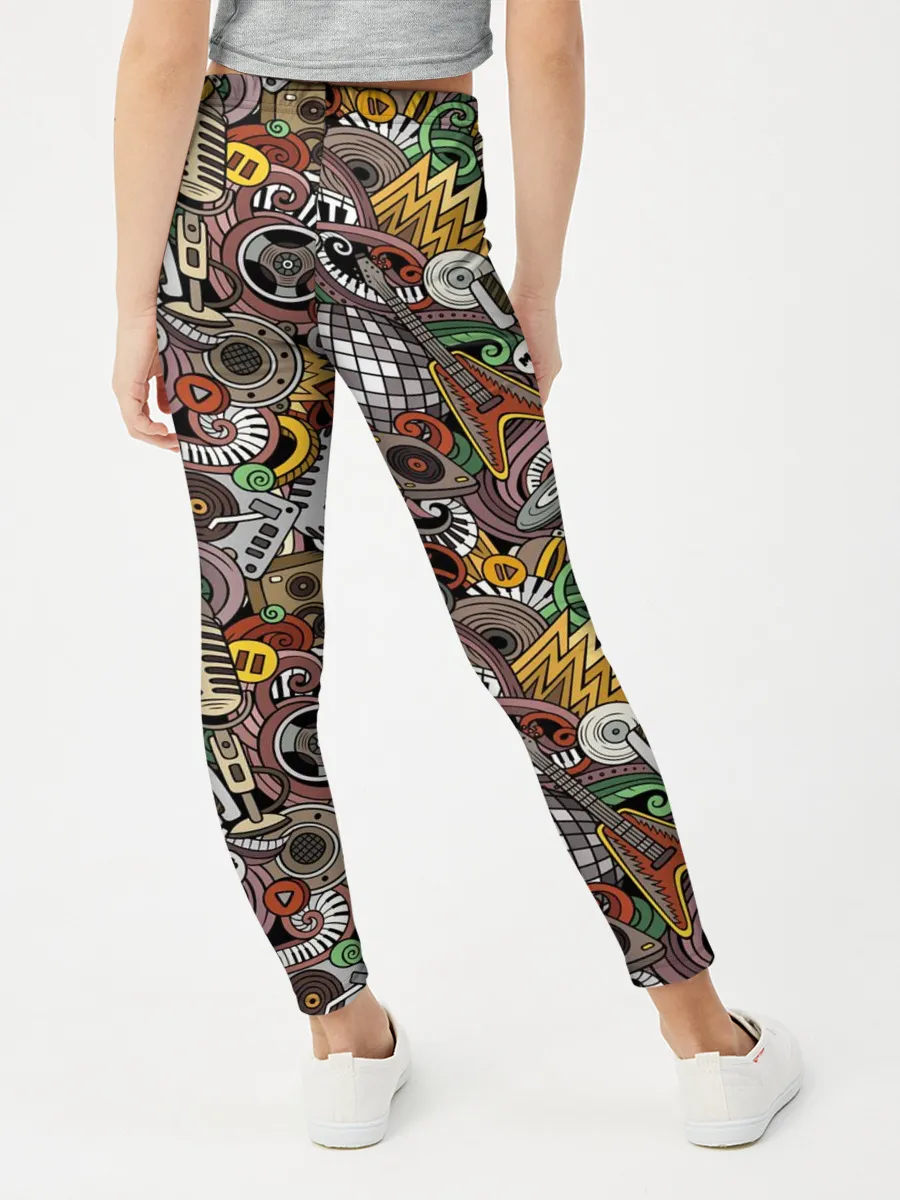 Леггинсы для девочки / Музыка