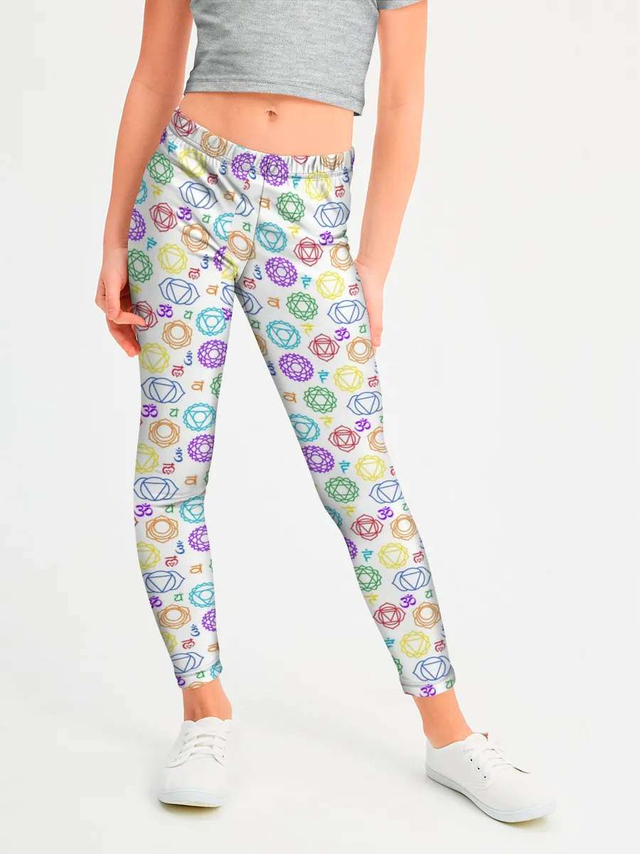 Леггинсы для девочки / Чакры