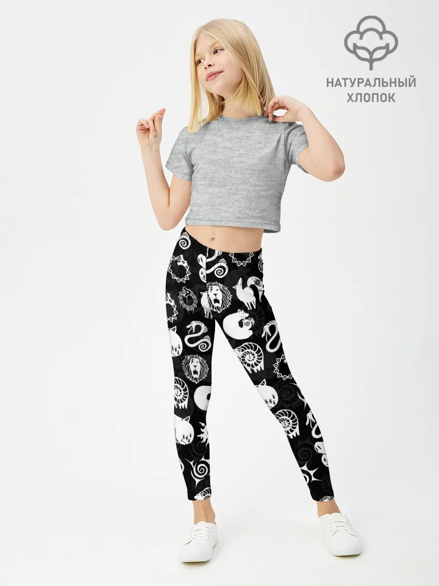 Леггинсы для девочки / SEVEN DEADLY SINS СИМВОЛЫ
