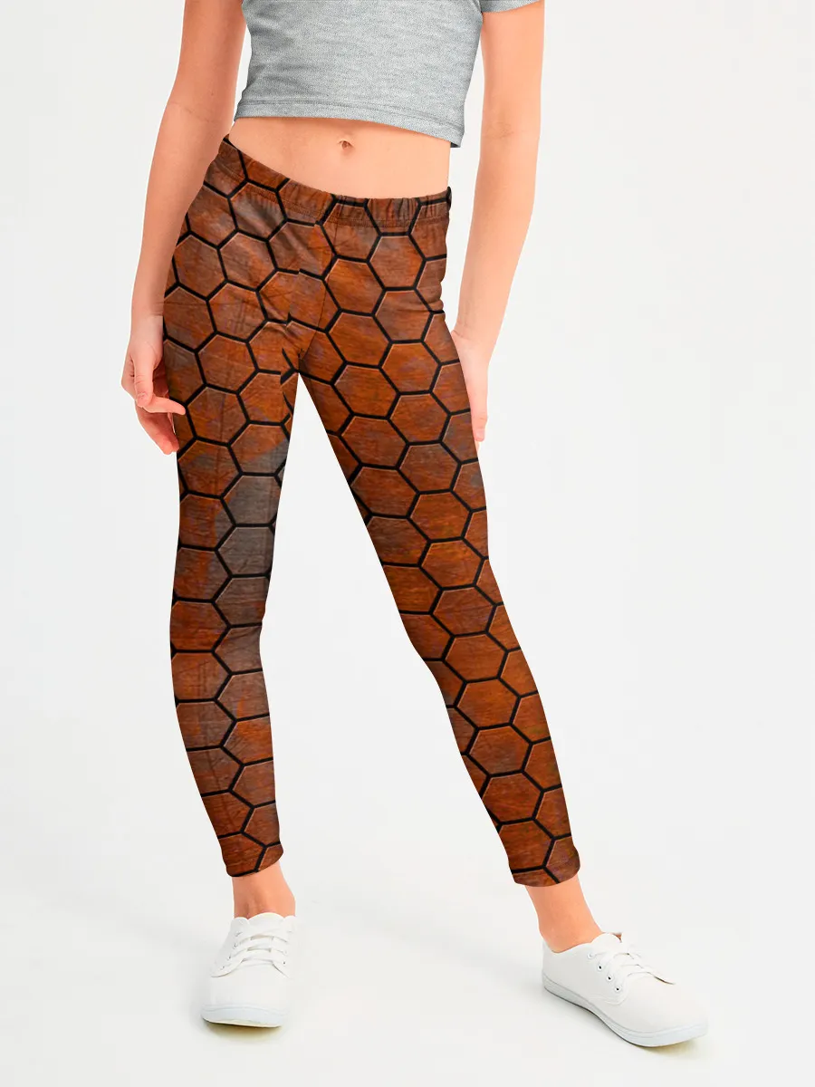 Леггинсы для девочки / Ржавые Соты