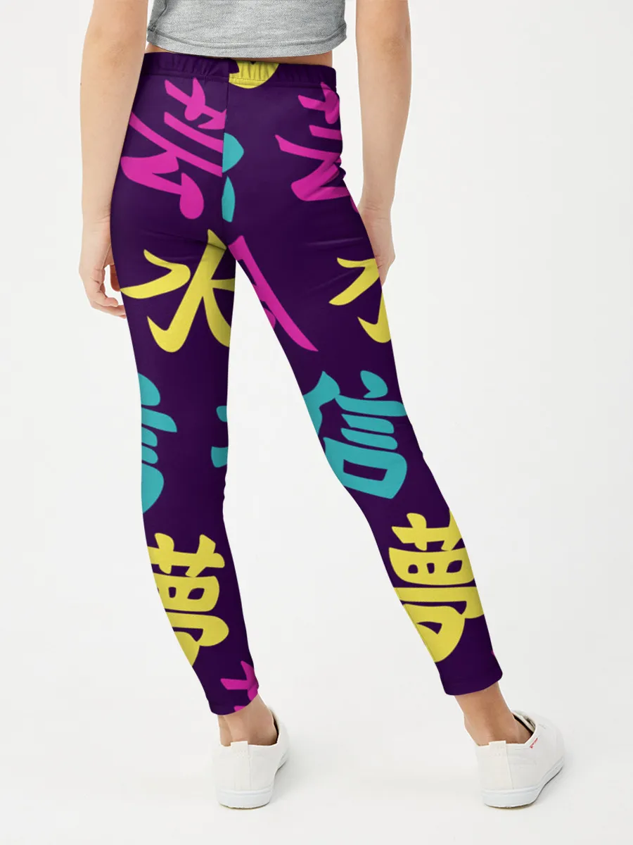 Леггинсы для девочки / Japanese pattern