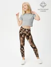 Леггинсы для девочки / Snake Skin