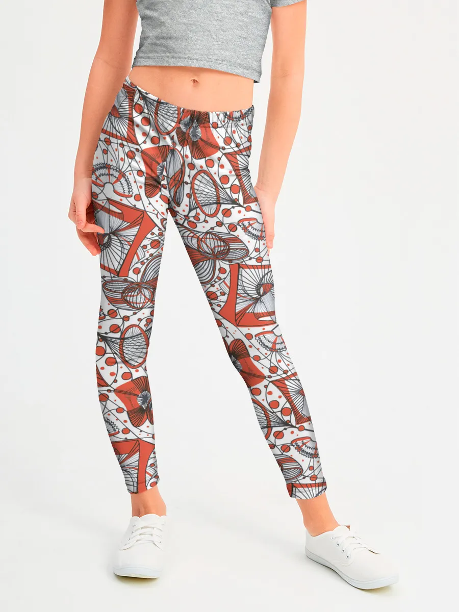 Леггинсы для девочки / Кинетическая скульптура.