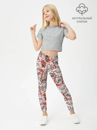 Леггинсы для девочки / Кинетическая скульптура.