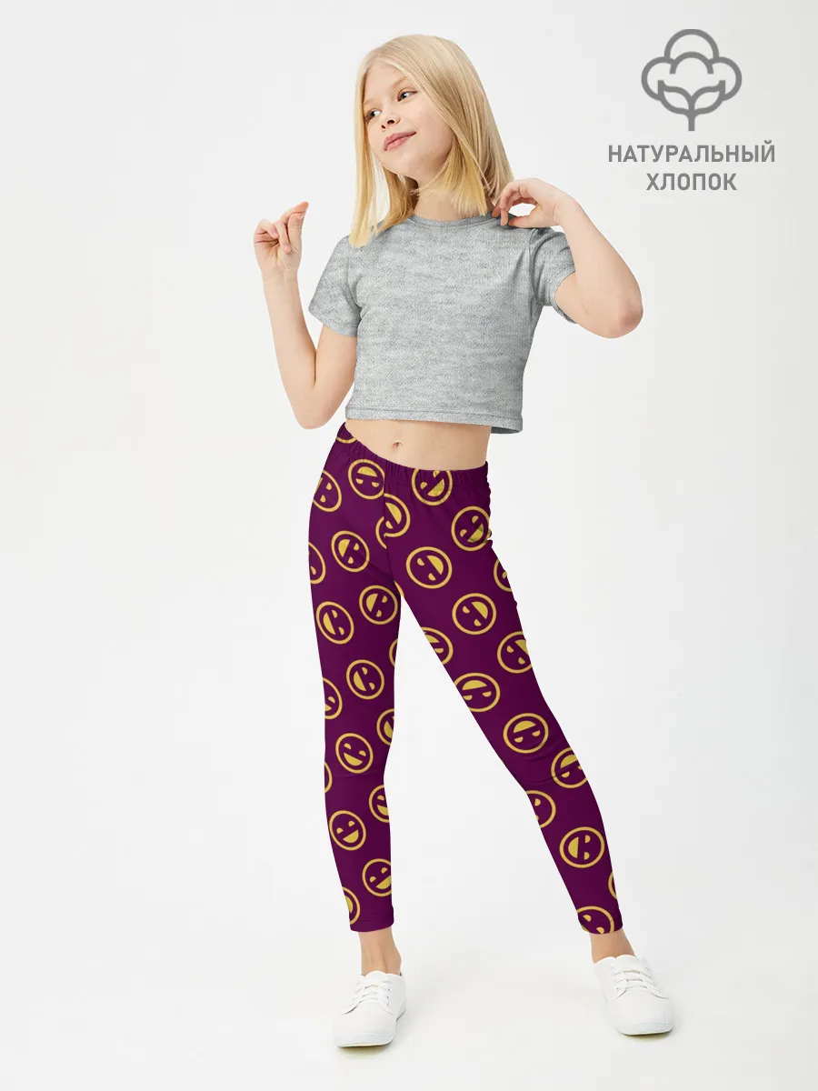 Леггинсы для девочки / SMILE
