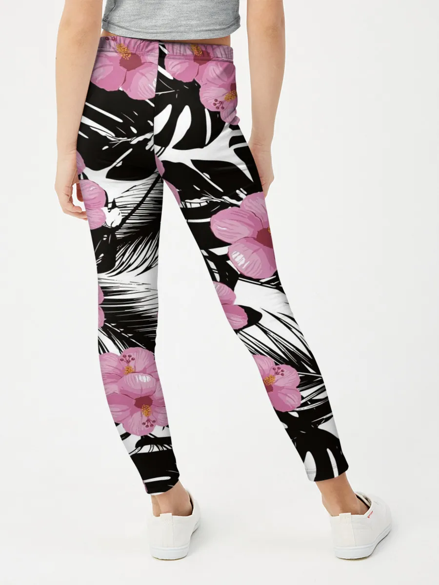 Леггинсы для девочки / Тропический Стиль