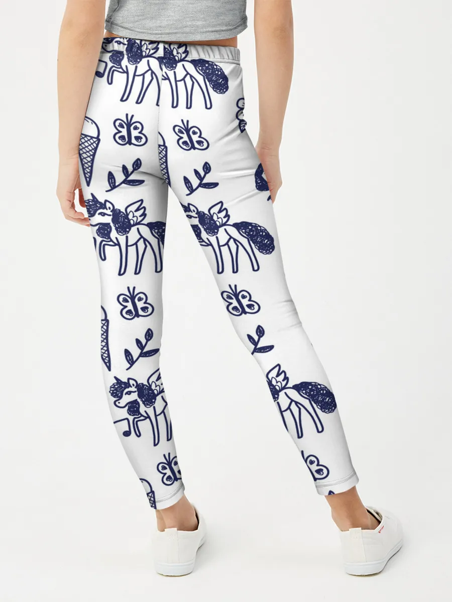 Леггинсы для девочки / Девчачий дудл