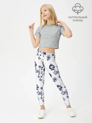 Леггинсы для девочки / Девчачий дудл