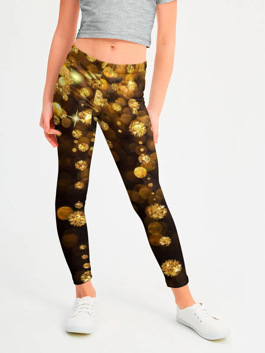Леггинсы для девочки / GOLDEN RAIN