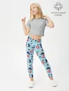 Леггинсы для девочки / Hockey Pattern