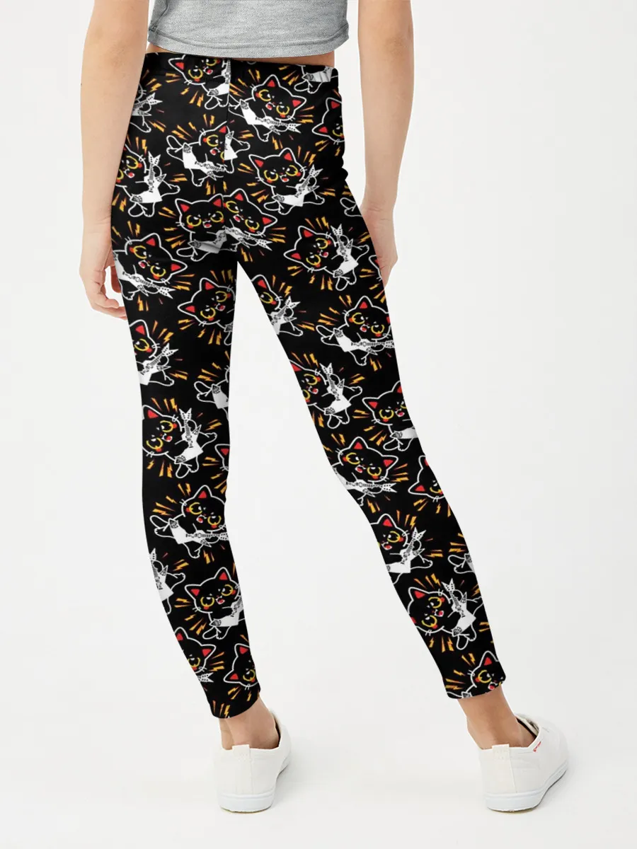 Леггинсы для девочки / METALLICAT